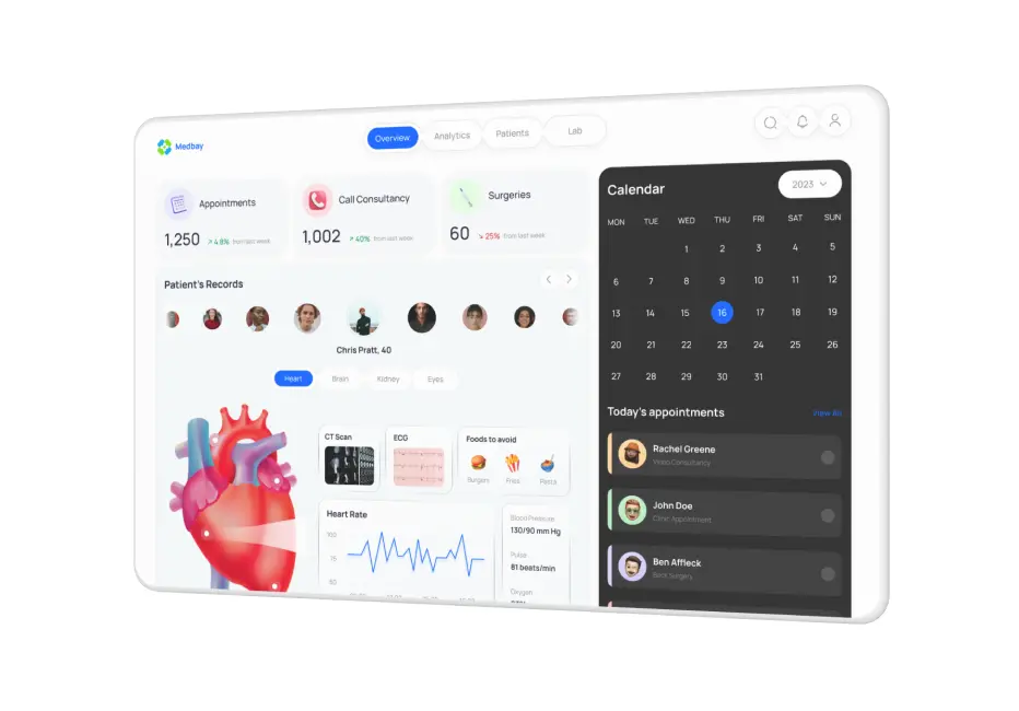 Özel tıbbi platform geliştirme