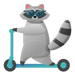 Raccoon Scooters